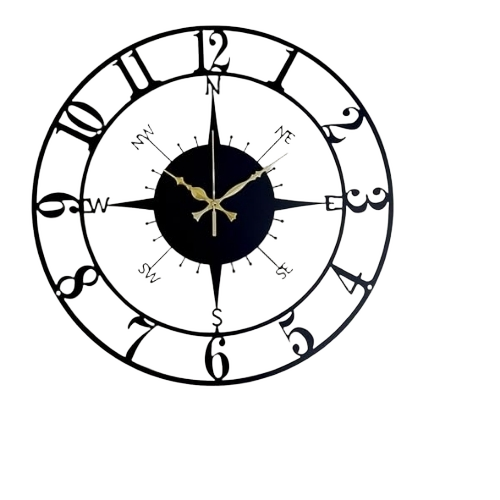 Metal Wall Clock