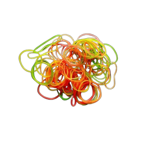 1.5" Nylon Rubber Band