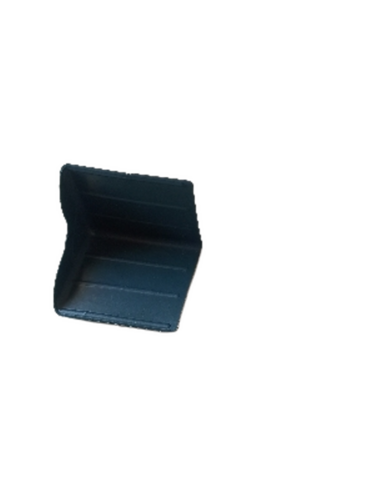 Plain Plastic Corner - Color: Black