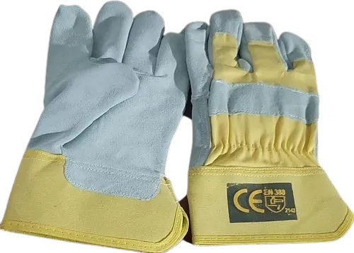 Welding Leather Hand Gloves - Color: Multi Color