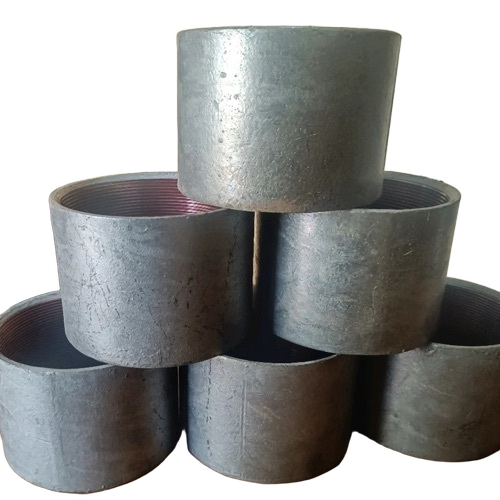 Galvanized Pipe Socket - Color: Silver
