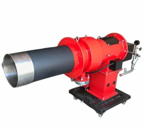 Industrial Oil Cum Gas Burner - Color: Red And Black