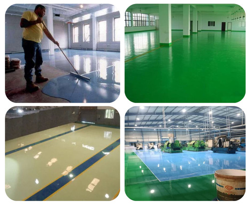 Industrial Polyurethane Flooring Service 4 Mm