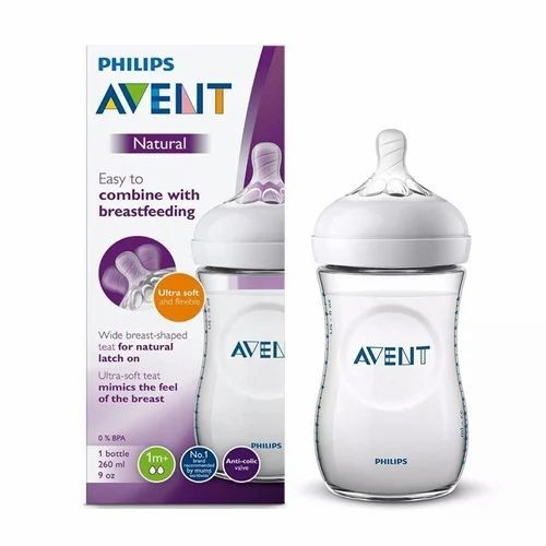 Philips Avent Baby Feeding Bottles - Color: Transparent