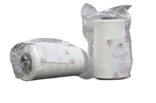 3 Ply Cotton Sewing Threads - Color: White