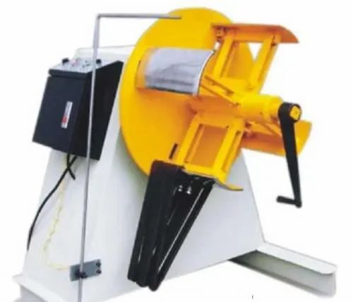Decoiler Machine - Color: Yellow And White