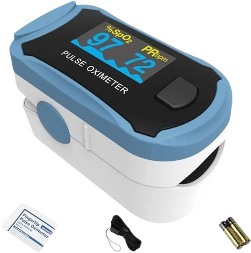 Fingertip Pulse Oximeter - Color: Multi Color
