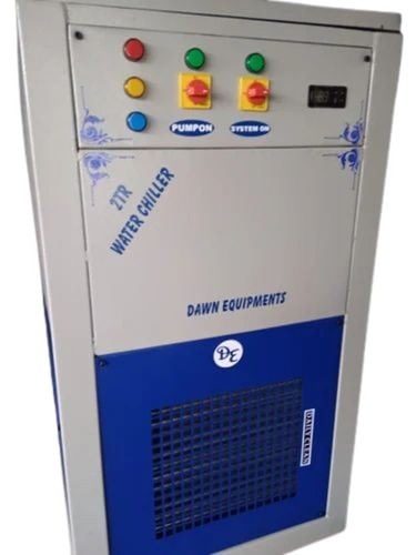 Industrial Water Chillers - Color: White And Blue