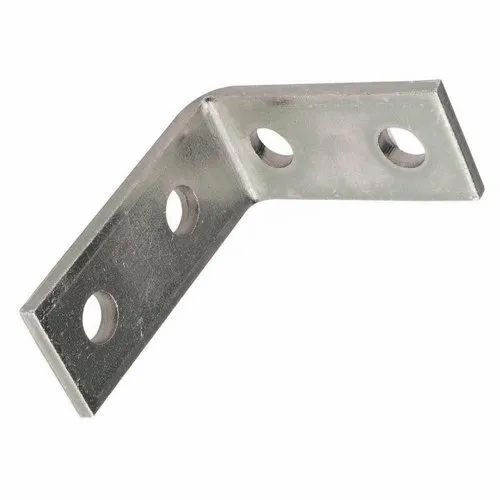 Mild Steel L Clamp - Color: Silver
