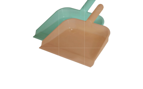 Plastic Multicolor Dustpan Set