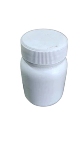Plastic Tablet Container - Color: White