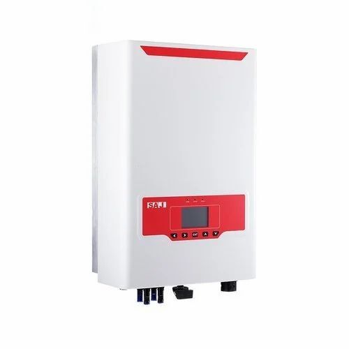 Three Phase Solar Grid Tie Inverter - Color: White And Red