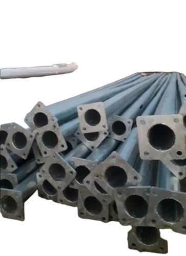 Conical Lighting Pole - Color: Silver