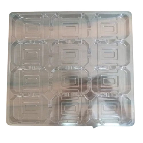 Pet Square Automobiles Blister Tray