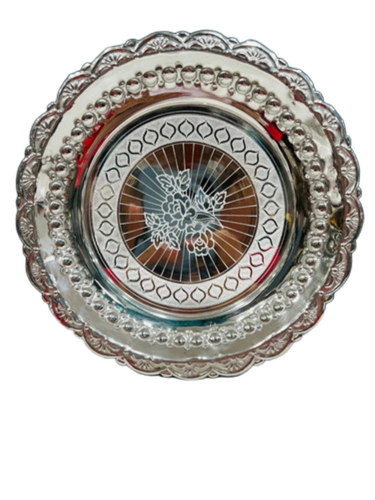 Silver Antique Plate - Color: 1