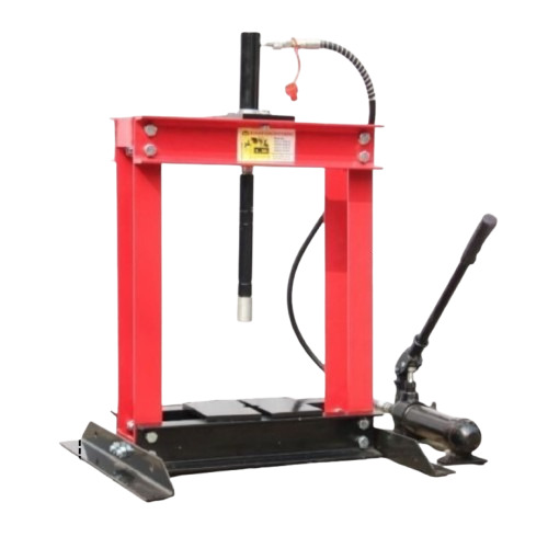 4 Ton Hydraulic Shop Press - Color: Red