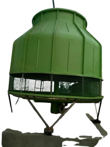 Frp Cooling Tower - Metal, All Sizes, Green, Polished Surface | Good Finish, Shiny Look, Heavy Duty