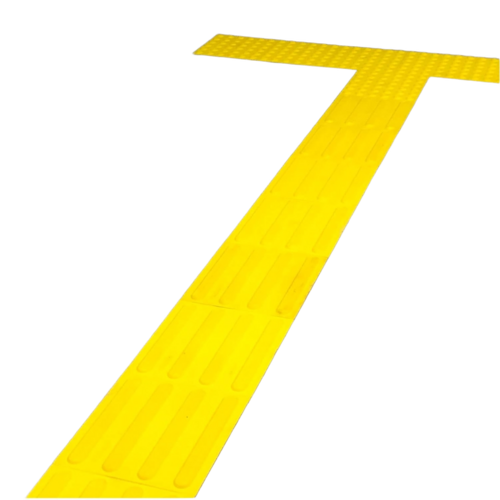 Pu Direction Tactile Tile - Color: Yellows / Golds