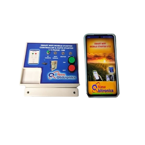 Smart WiFi Mobile 1 Phase Motor Starter No SIM , With App Control