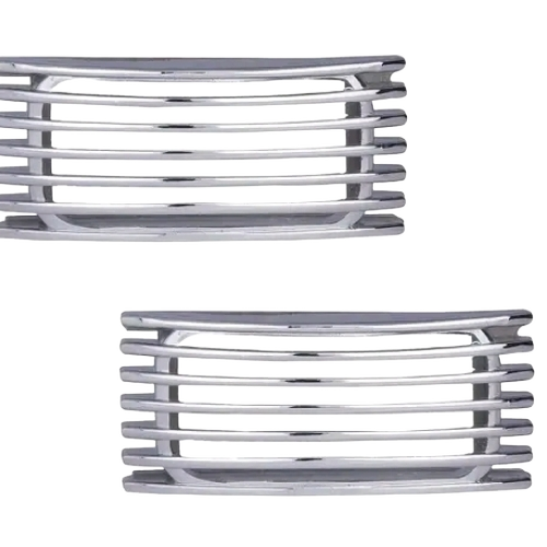 Car Indicator Cover - Metal, Standard Size, Silver | Polished Finish, Easy Installation, Low Maintenance