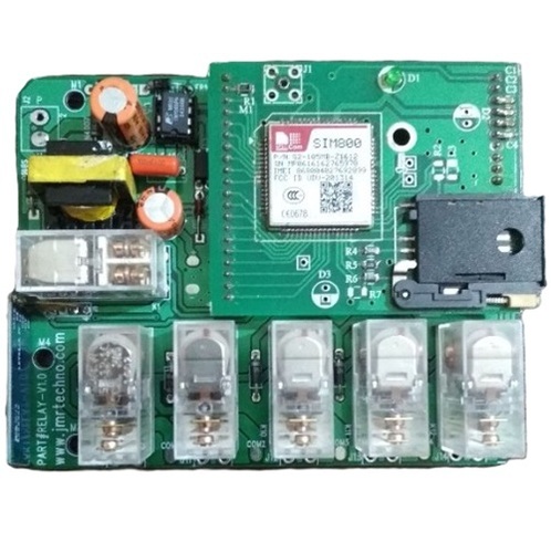 Gsm Based Relay Control