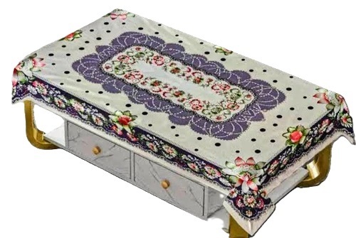 Pvc Cherry Table Cover Roll 