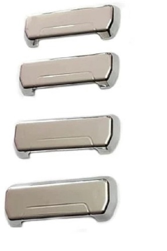 Side Indicator Chrome Cover For Car - Metal, Standard Size, Silver | Polished Surface, Easy To Install, Tested Quality