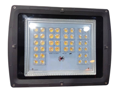 200 Watt Led Flood Light Lance High Must (Back Chouk) - Color: Gray