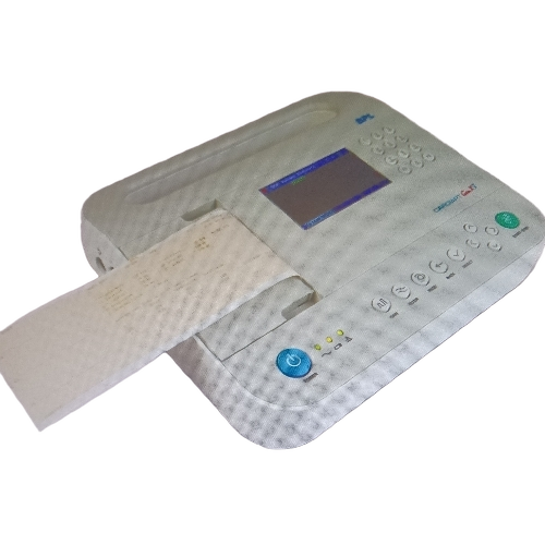 3 Channel ECG Machines - Standard Size, White, Electric, 220-440V | Automatic Operation, 1 Year Warranty