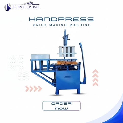 Handpress Brick Making Machine - Capacity: 800 Pcs/Hr