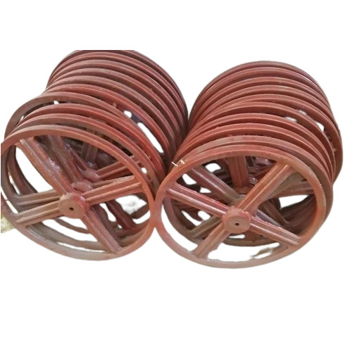 Single Groove V Belt Pulley - Color: Red