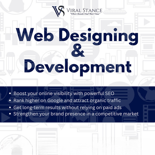 Website Designing And Development  By Viral Stance