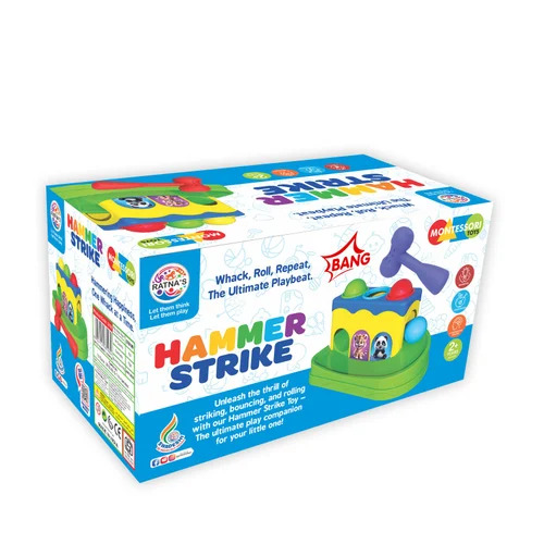 Hammer Strike Whack Roll Repeat Kids Toy