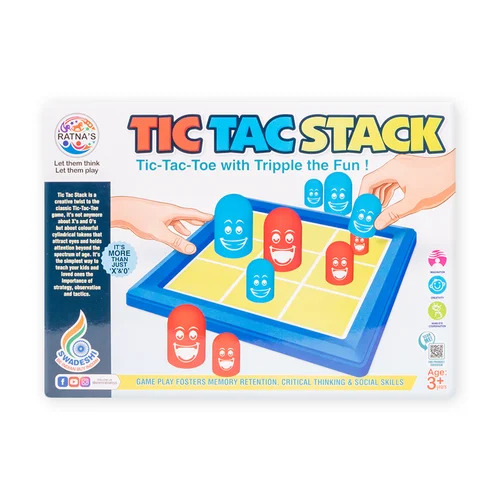 Tic Tack Stack Fun Board Game