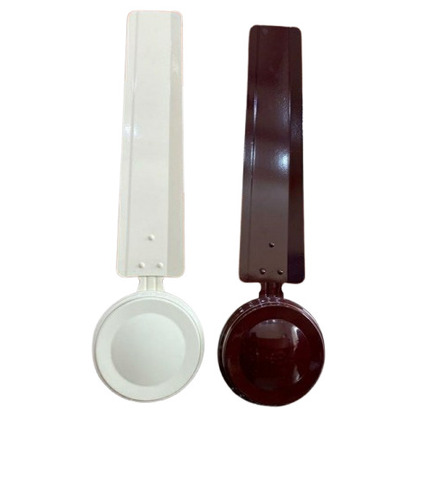 1440 Rpm Ceiling Fan - Aluminum, 48" Sweep, White & Brown, 1440 RPM Speed