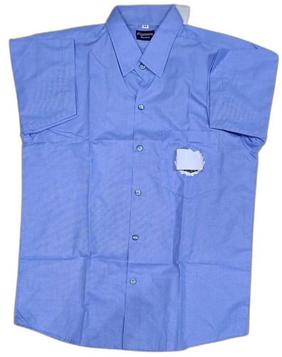 Boys Blue Cotton School T Shirt