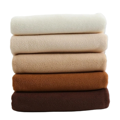 Solid Double Fleece Blanket - Fleece, Double Size, Multi Color | Breathable, Disposable, Thermal