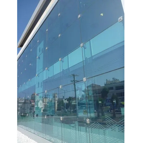 Toughened Glass Wall - Color: Transparent