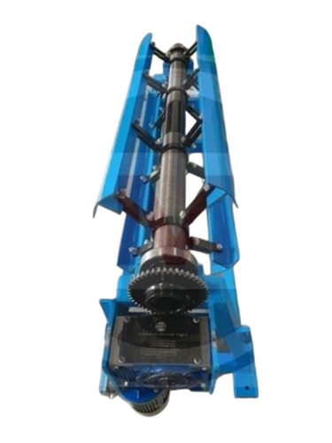 Blue 5 Ton Motorized Decoiler - Material: Steel