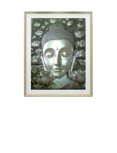 Buddha Wall Mural - Color: Multi Colour