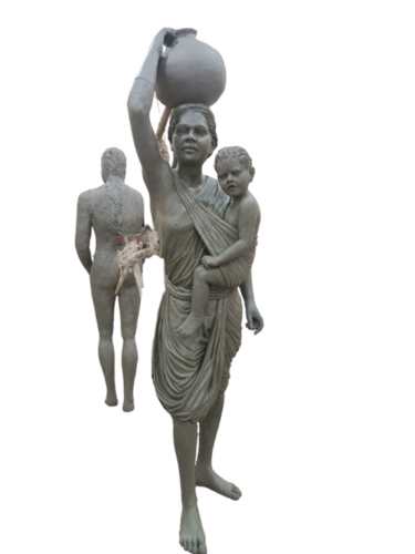 Human Figure FRP Female statue