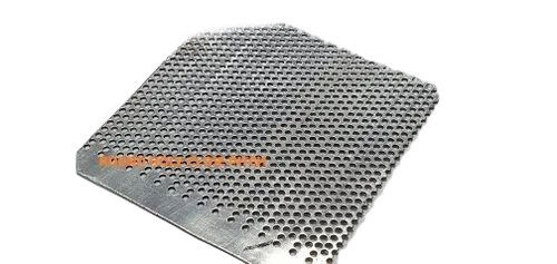 Mild Steel Perforated Sheet For Industrial - Color: Silver