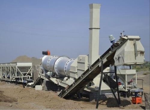 Hot Mix Plant - Steel, Gray, Electric Drive | Automatic, Durable, Long Lasting, 3 Year Warranty