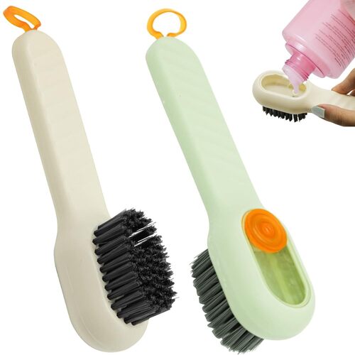 Shoe Cleaning Brush With Soap Dispenser