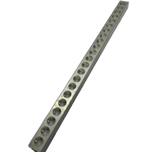 Brass Electrical Neutral Links - Brass, 10 Inch, Silver | Copper Aluminium, 16A, 240V Electric Fitting