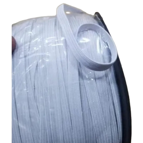Elastic - Optimum Quality White Elastic | Comfortable, Easily Washable, Skin Friendly, Anti-Wrinkle
