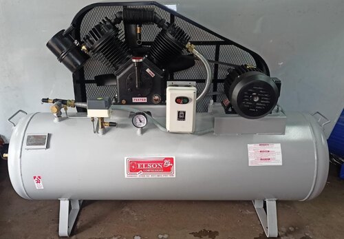 Good Quality Air Compressor - Steel, Standard Size, Gray | Industrial Use, New, 1 Year Warranty, Durable