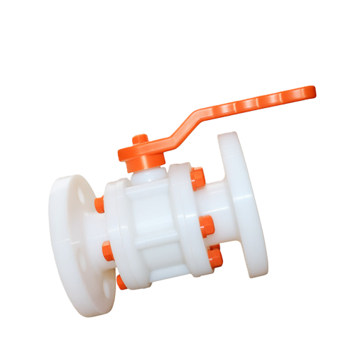 Pp Ball Valve Flange End - Application: Industrial & Water Application