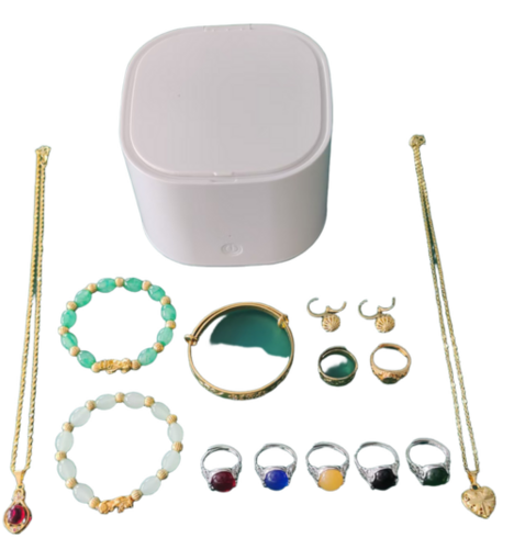 Ultrasonic Jewelry Cleaner - Color: White