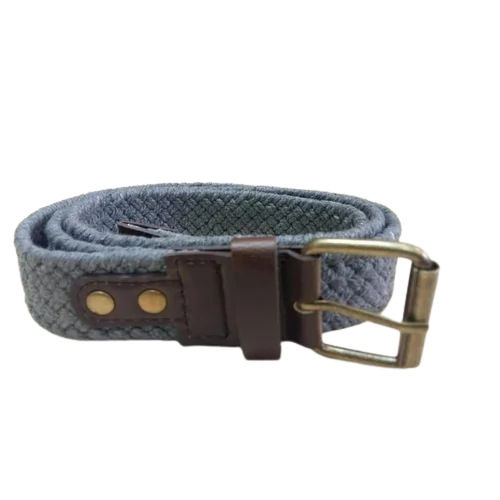 Grey Canvas Belt